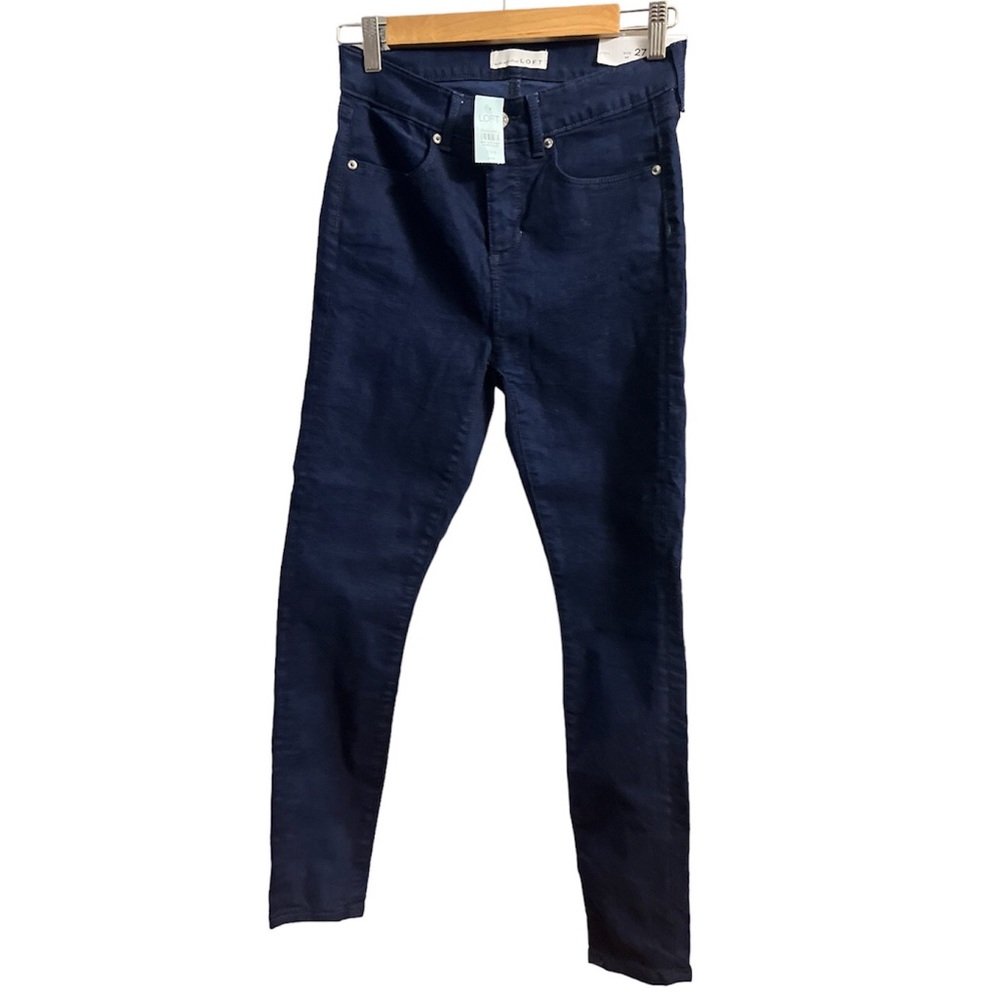 LOFT denim slim pockets legging jeans size 4P 27